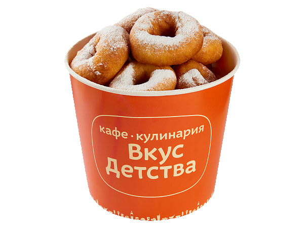 Ведро московских пончиков